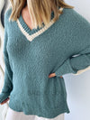 Cartel & Willow / Jemma Knit - Alpine Mist