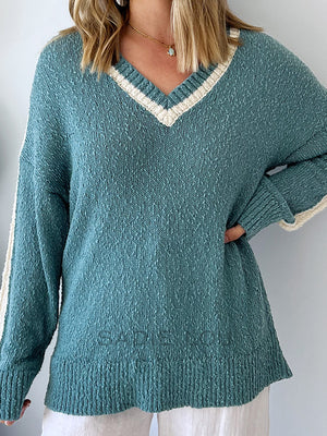 Cartel & Willow / Jemma Knit - Alpine Mist