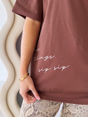 LocaHouse / More your fav Tee Brown