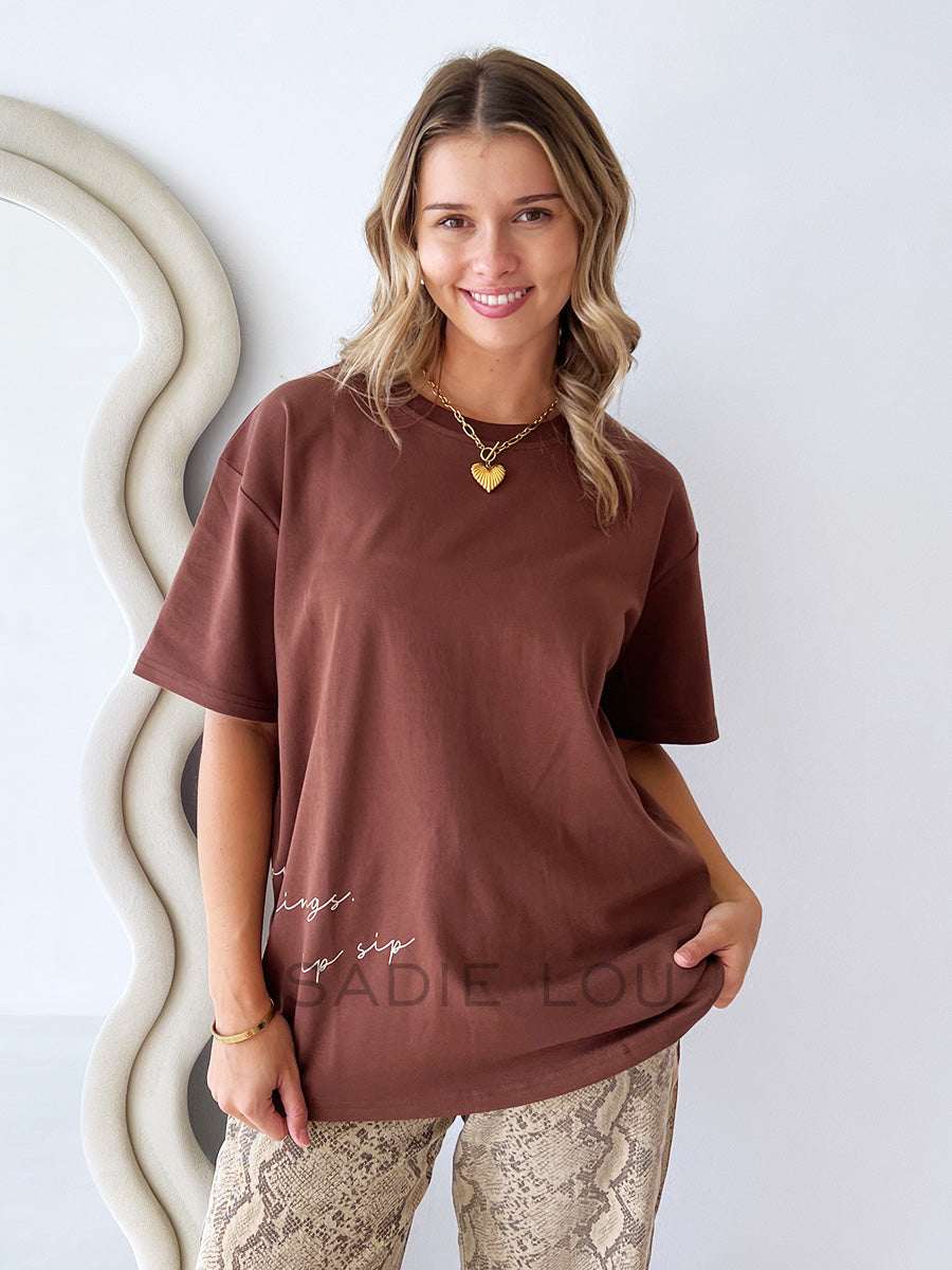 LocaHouse / More your fav Tee Brown