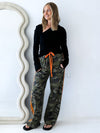 By Frankie / Camo Orange Racer Pant