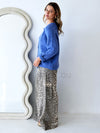 By Frankie / Elargo Denim Cargo Pant - Leopard