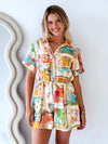 Seascape Playsuit