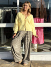 By Frankie / Elargo Denim Cargo Pant - Leopard