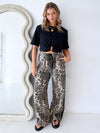 By Frankie / Dark Leopard racer Pant