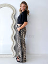 By Frankie / Dark Leopard racer Pant