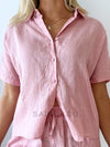 little Lies / Bronte Shirt - Pink
