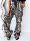 By Frankie / Dark Leopard racer Pant