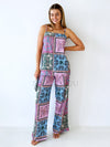 Zella The Label / Viola Singlet - Paisley Tile
