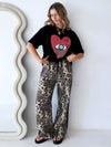 By Frankie / Dark Leopard racer Pant