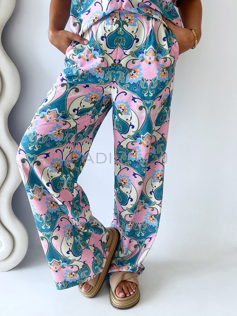 Zella The Label / Congo Pant - Charm Print