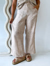 Little Lies / Bondi Pant - Choc/Beige