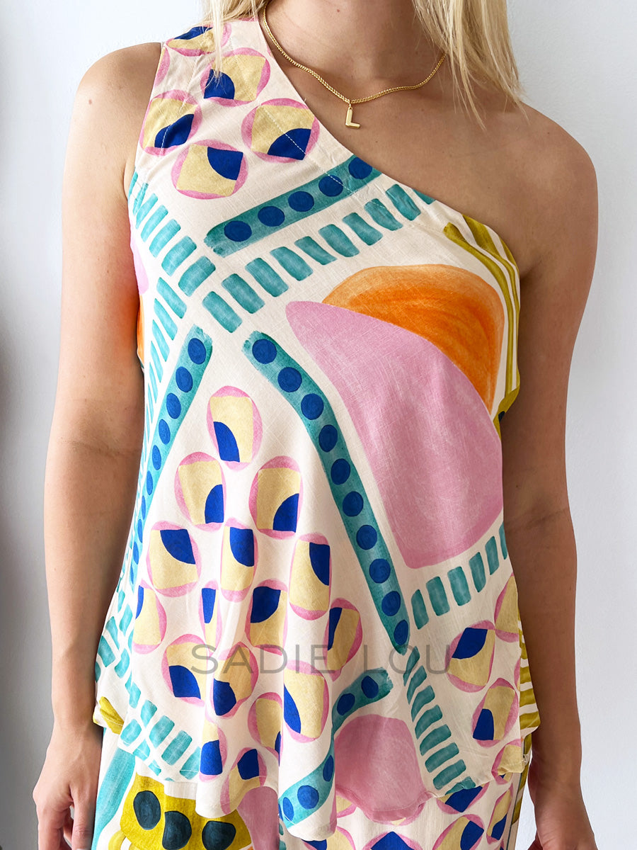 Jatea / Kai One Shoulder Top