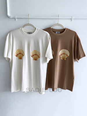 Indigo & Wolfe / Shelby Tee - Tan