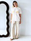 Indigo & Wolfe / Shelby Tee - White