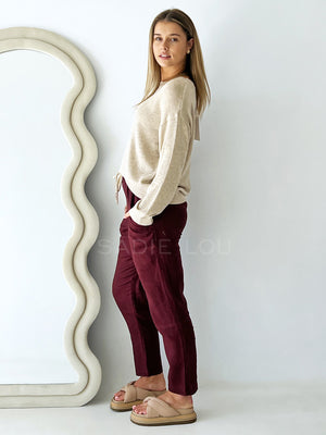 Little Lies / Victoria knit Oat