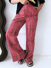 Maku / Pomegranate Linen Pant