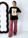 Maku / Pomegranate Linen Pant