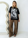 Zaziba Studio / Mermaid Art Tee - Black