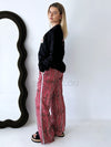 Maku / Pomegranate Linen Pant