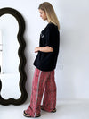 Maku / Pomegranate Linen Pant
