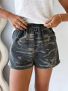 By Frankie / Camo Racer Shorts