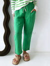 Little lies / Bobbie Top - White/Green