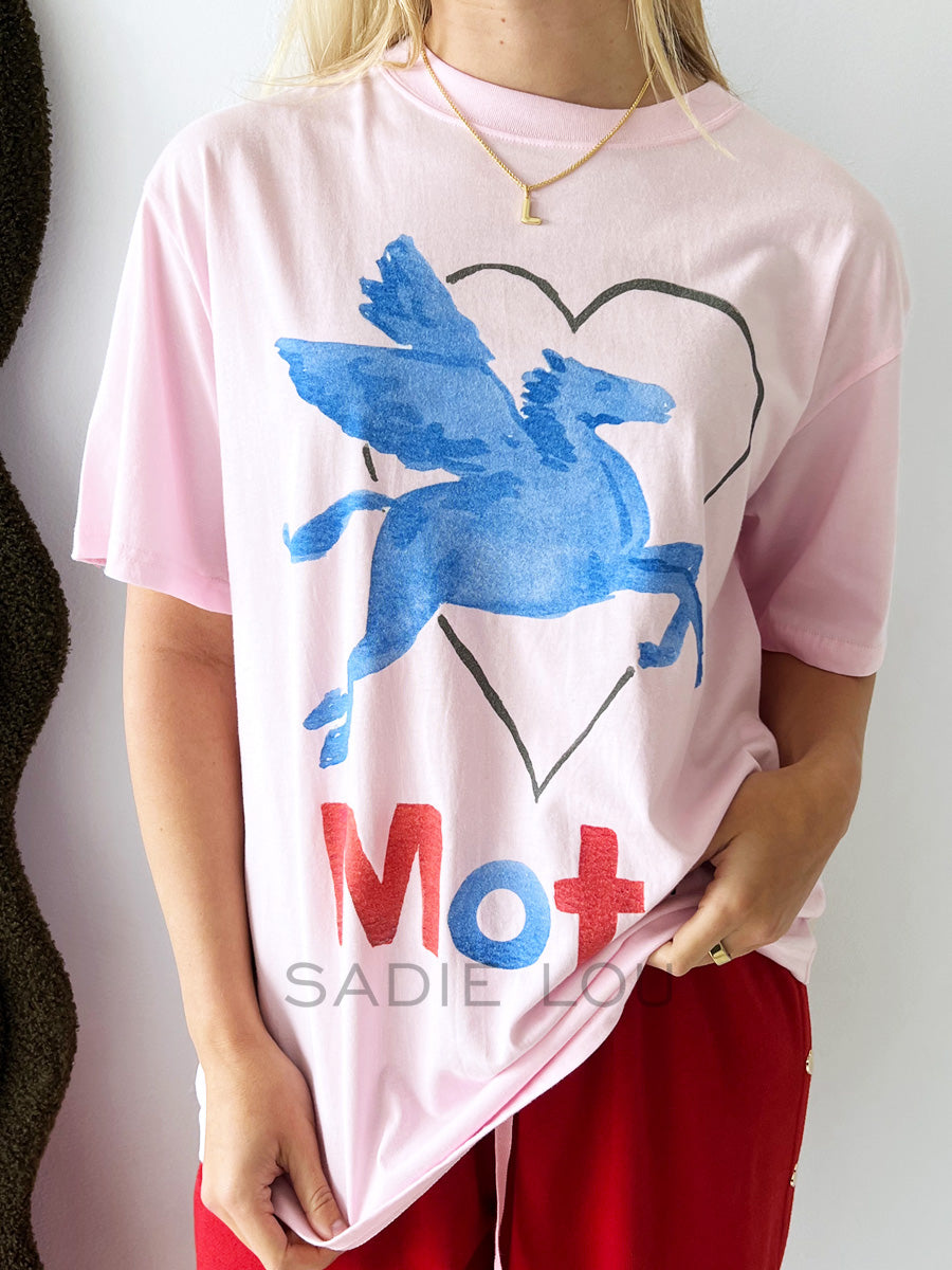 Maku / MTL Moto Tee - Pink