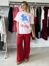 Maku / MTL Moto Tee - Pink