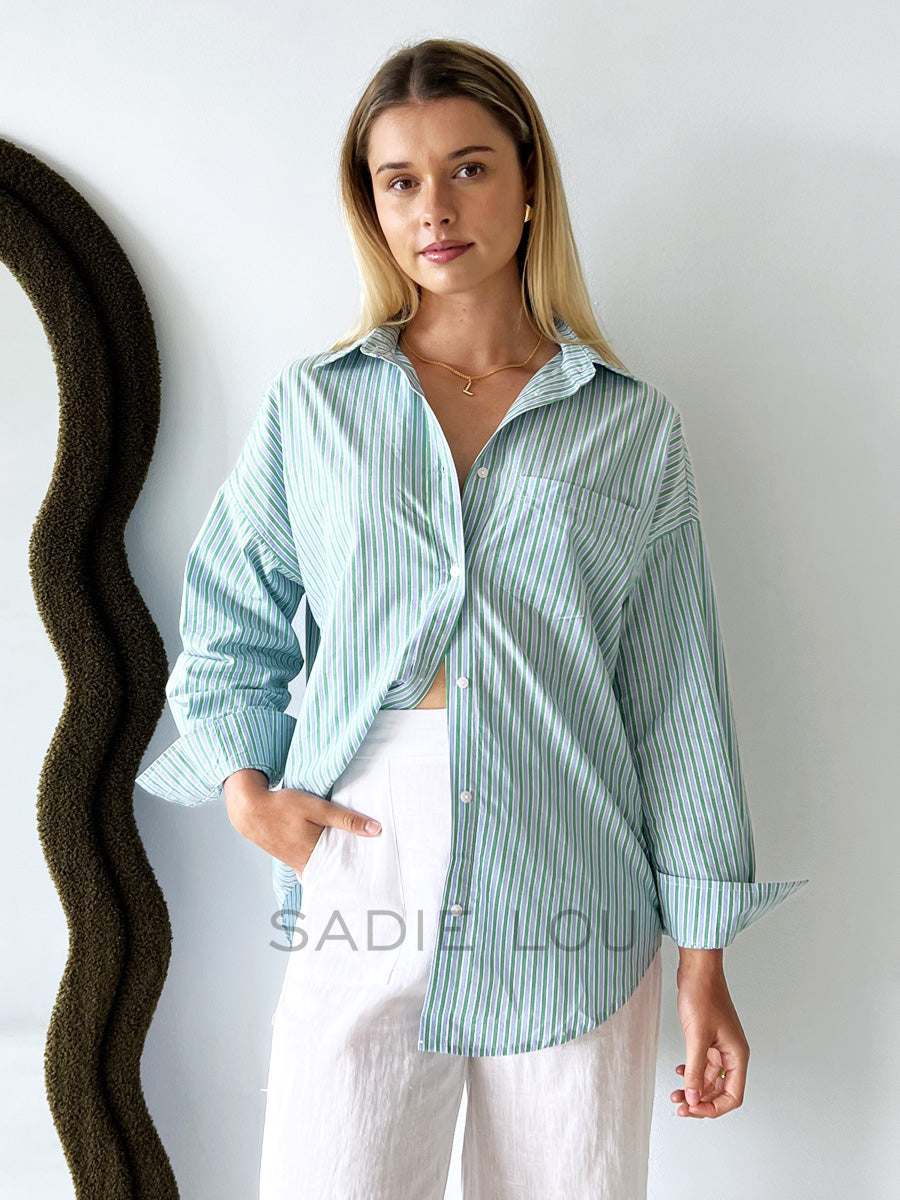 Little Lies / Betty Stripe Shirt