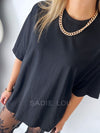 By Frankie / Nova Tee - Black