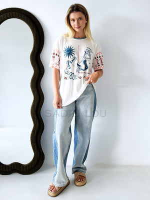 Cowboy Mermaid Tee