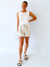 Little Lies / Spring Tank - White