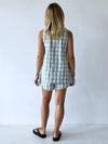 By Frankie / Cora Panel Set - Sage Gingham