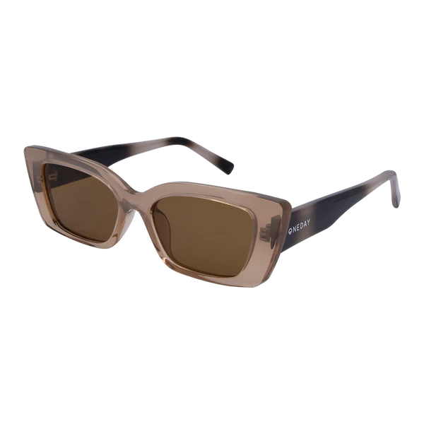ONEDAY  / Juniper Sunglasses- Beige Brown