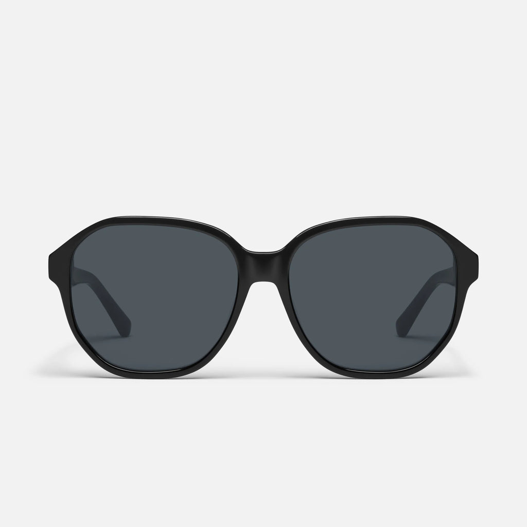 QUAY / Guess Again Black Polarized