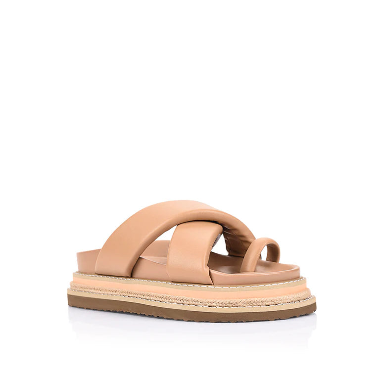 Verali / Thelma Slide - Dark Caramel Tan