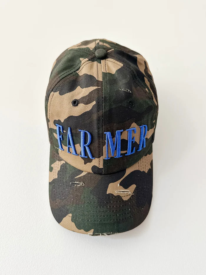 Far Mer- Distressed Camo Cap