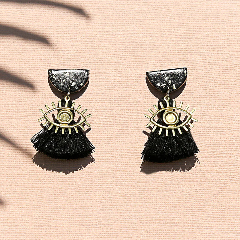 Kingston Jewellery / Black Eye Tassels