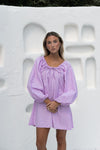 Häll Störe / Effy Dress - Lavender Gingham