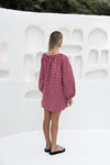Häll Störe / Effy Dress - Merlot Gingham