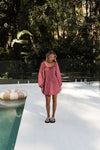 Häll Störe / Effy Dress - Merlot Gingham