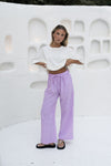 Häll Störe / Bobbi Pant - Gingham Lavender
