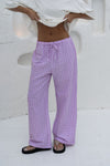 Häll Störe / Bobbi Pant - Gingham Lavender