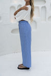 Häll Störe / Bobbi Pant - Cobalt Gingham