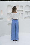 Häll Störe / Bobbi Pant - Cobalt Gingham