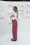 Häll Störe / Bobbi Pant - Merlot Gingham