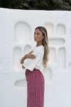 Häll Störe / Bobbi Pant - Merlot Gingham