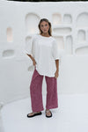 Häll Störe / Bobbi Pant - Merlot Gingham