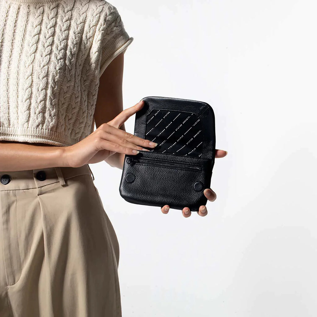 Status Anxiety // Impermanent Wallet - Black